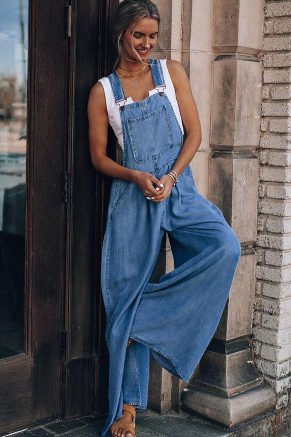 GoldenVon® | Denim Jumpsuit