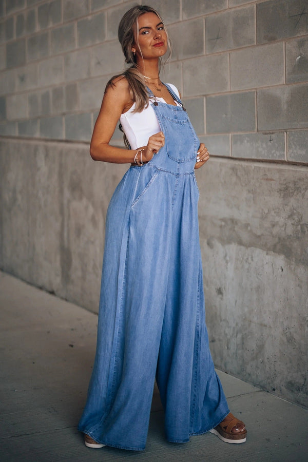 GoldenVon® | Denim Jumpsuit